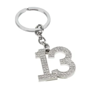 13th Birthday Crystal Keyring (Widdop)