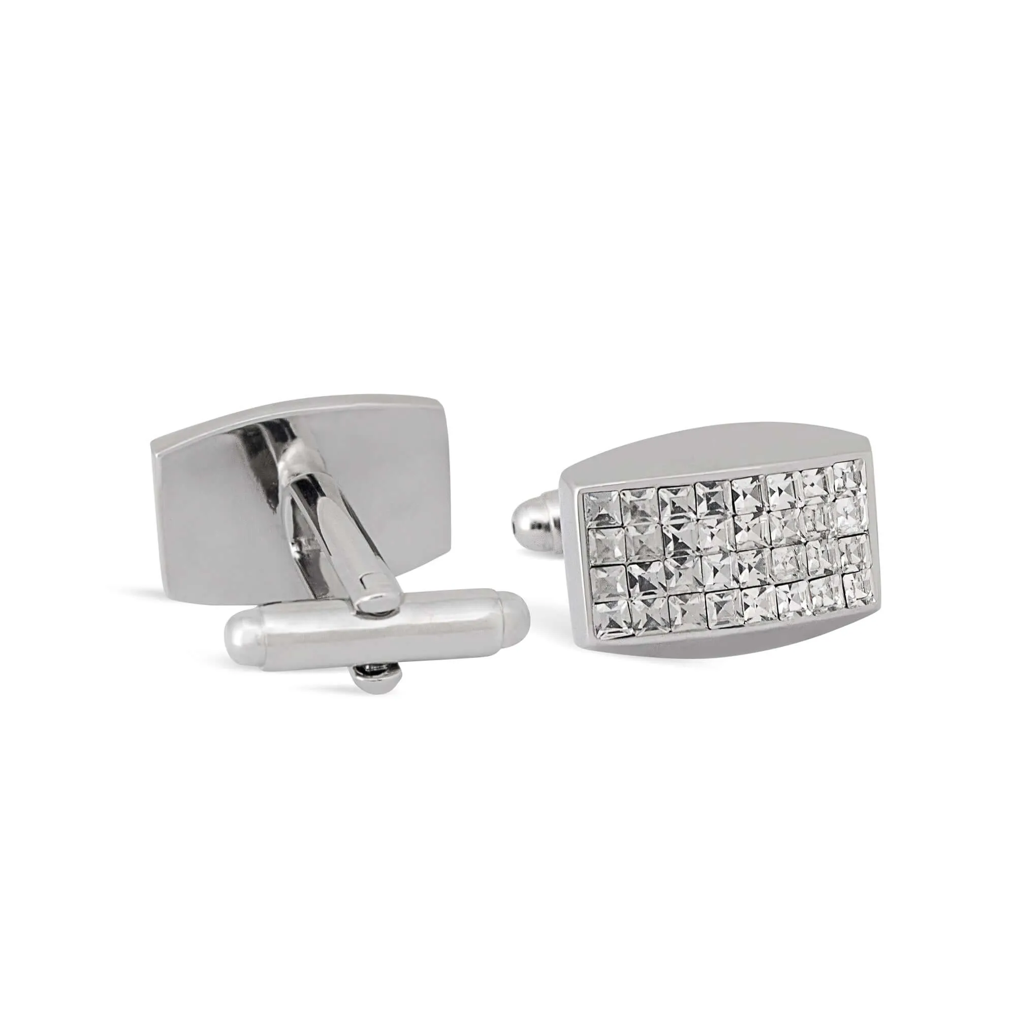32 Tonneau clear Crystal Cufflinks M (Online Exclusive)