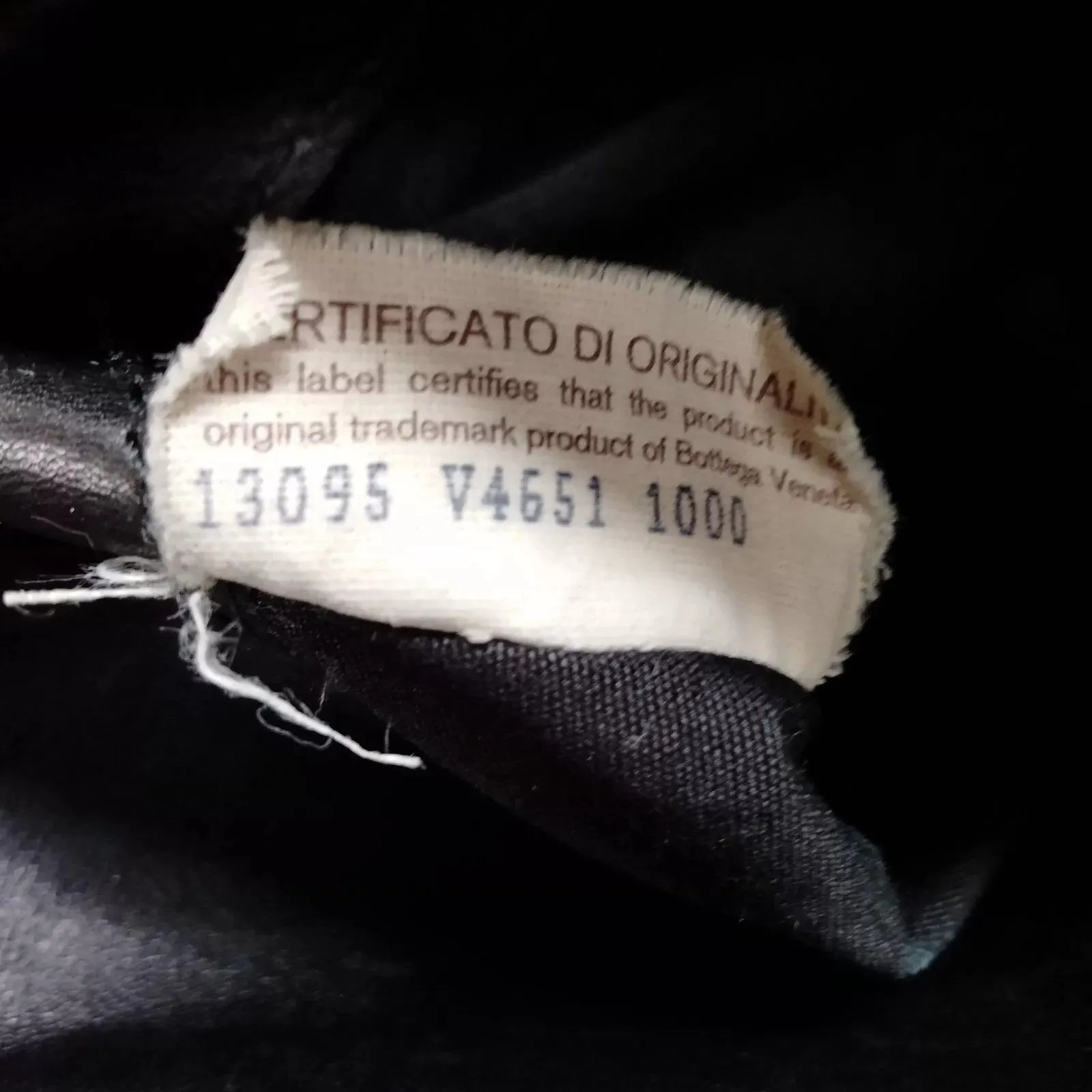 555324AR (X4) Bottega Veneta Hand Bag Black Leather