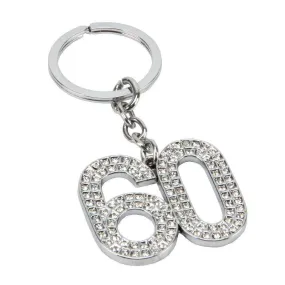 60th Crystal Keyring (Widdop)