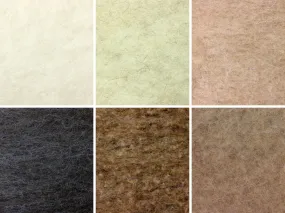 Cappuccino Mixed Bag Natural Wool Batts 120g