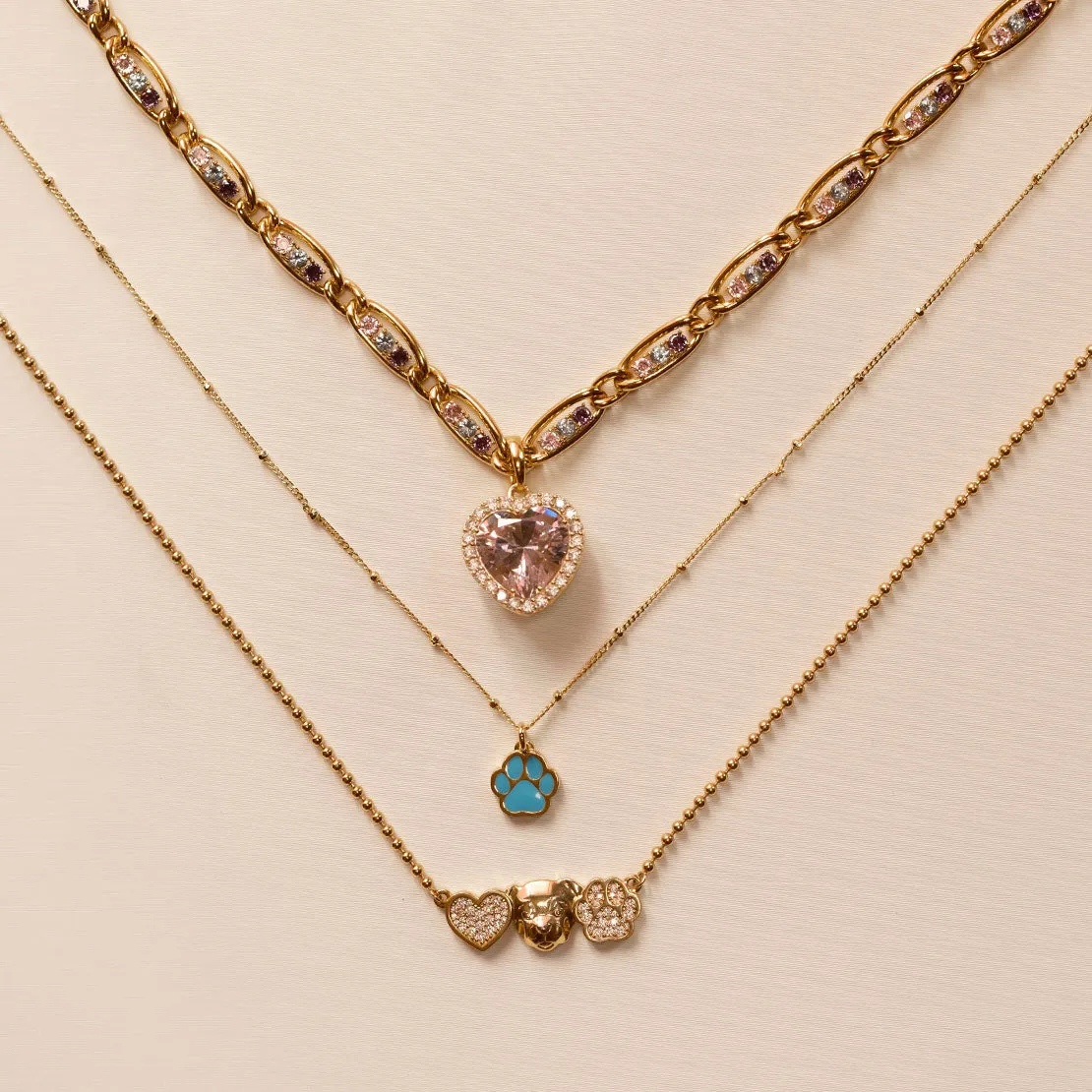 Cloud Haven All Heart Pastel Choker
