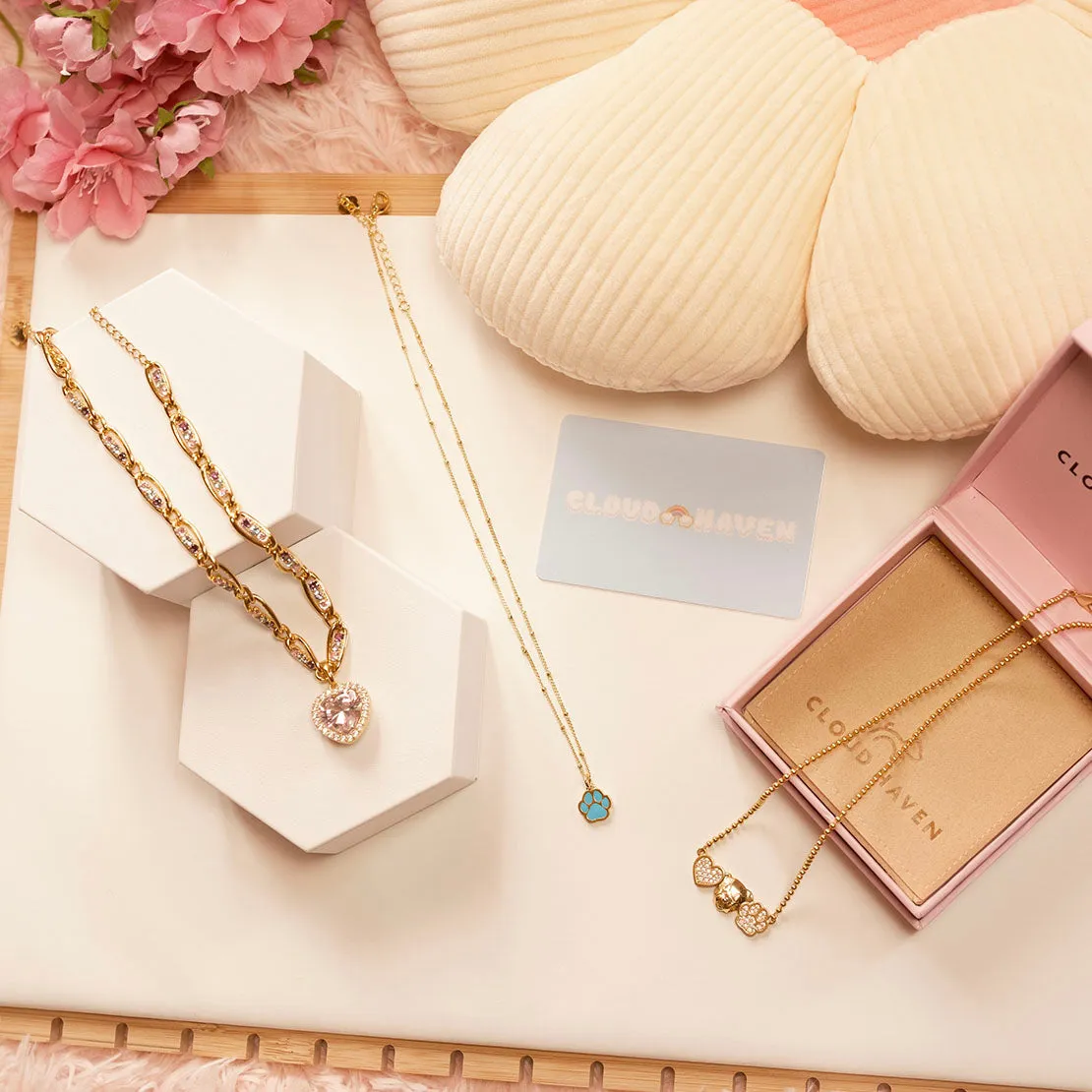 Cloud Haven All Heart Pastel Choker