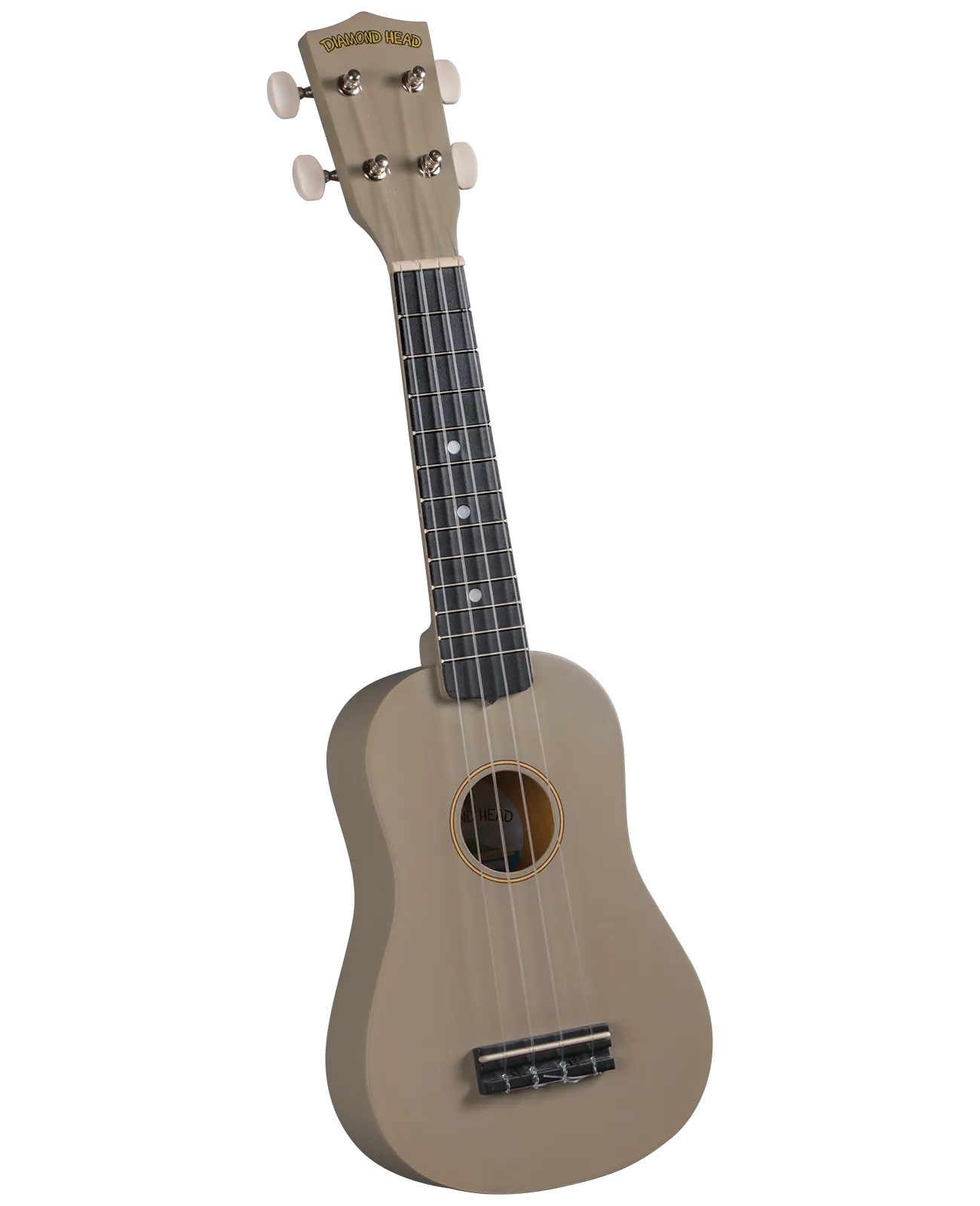 Diamondhead DU-121 Tropical Satin Soprano Ukulele (Java Brown)