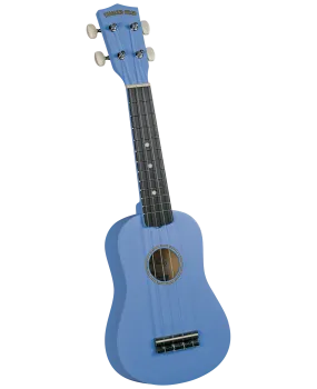 Diamondhead DU-127 Tropical Satin Soprano Ukulele (Cornflower Blue)