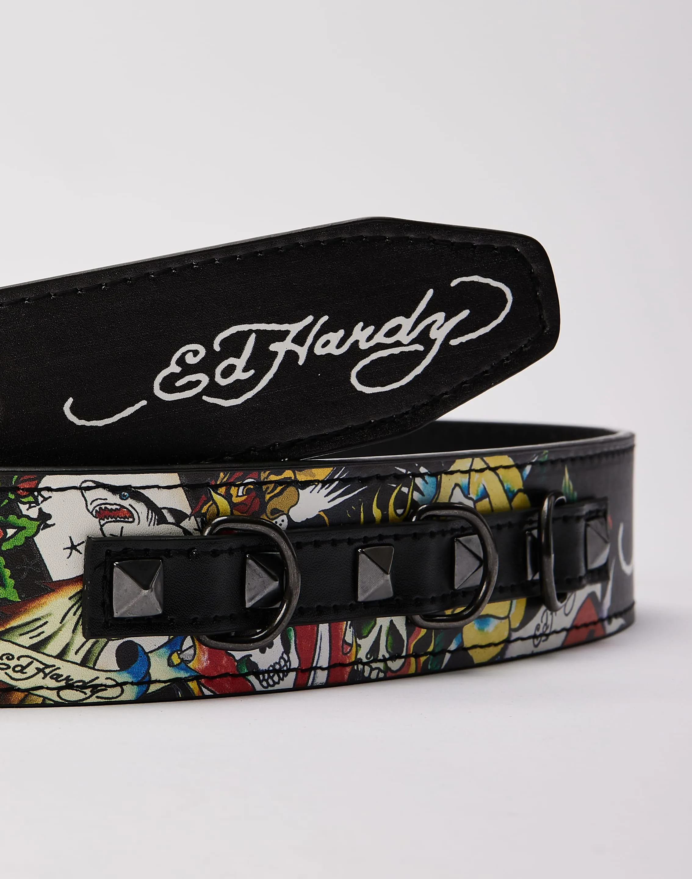 Ed Hardy Skull Belt