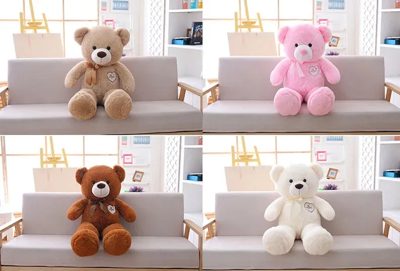 Giant Plush Teddy Bear: Adorable Soft Toy for Cuddles & Comfort