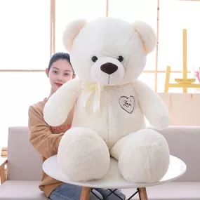 Giant Plush Teddy Bear: Adorable Soft Toy for Cuddles & Comfort