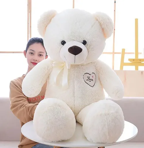 Giant Plush Teddy Bear: Adorable Soft Toy for Cuddles & Comfort