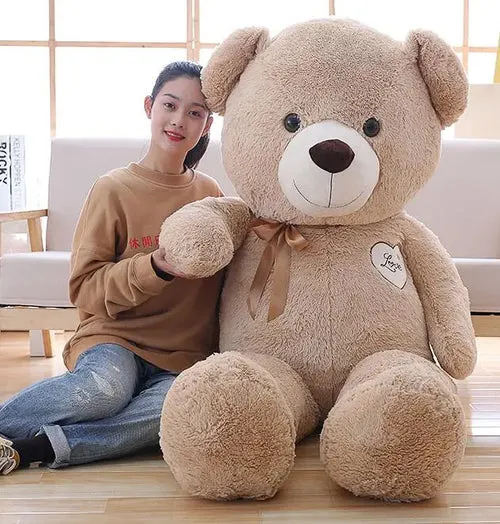 Giant Plush Teddy Bear: Adorable Soft Toy for Cuddles & Comfort