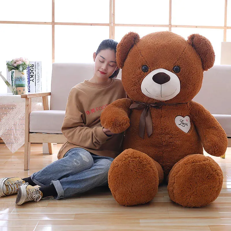 Giant Plush Teddy Bear: Adorable Soft Toy for Cuddles & Comfort