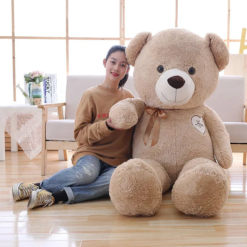 Giant Plush Teddy Bear: Adorable Soft Toy for Cuddles & Comfort