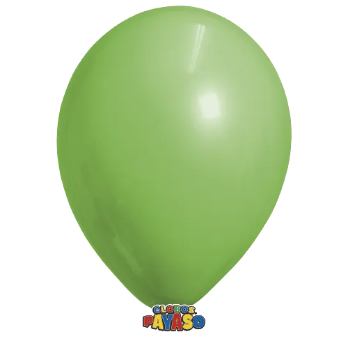 Globos Payaso 5in Balloon Pastel Dark Green 100ct