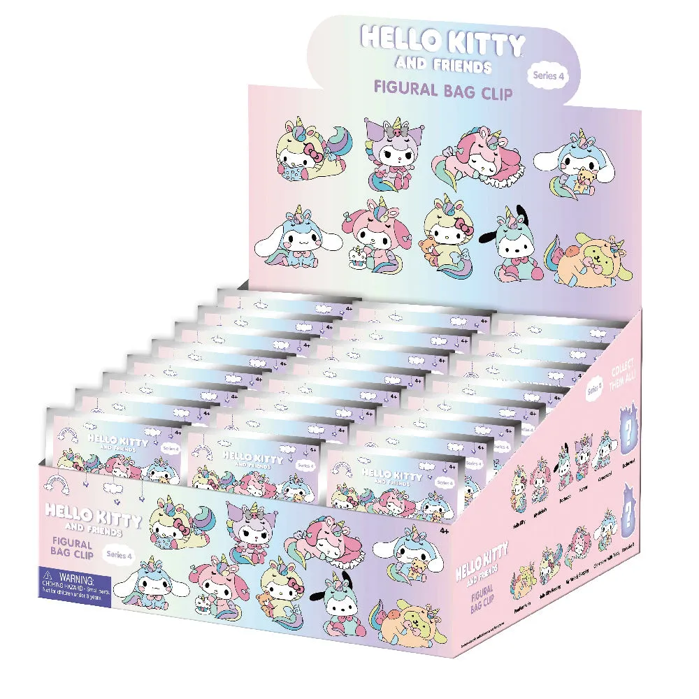 Hello Kitty & Friends - Series 4 - 3D Foam Bag Clip