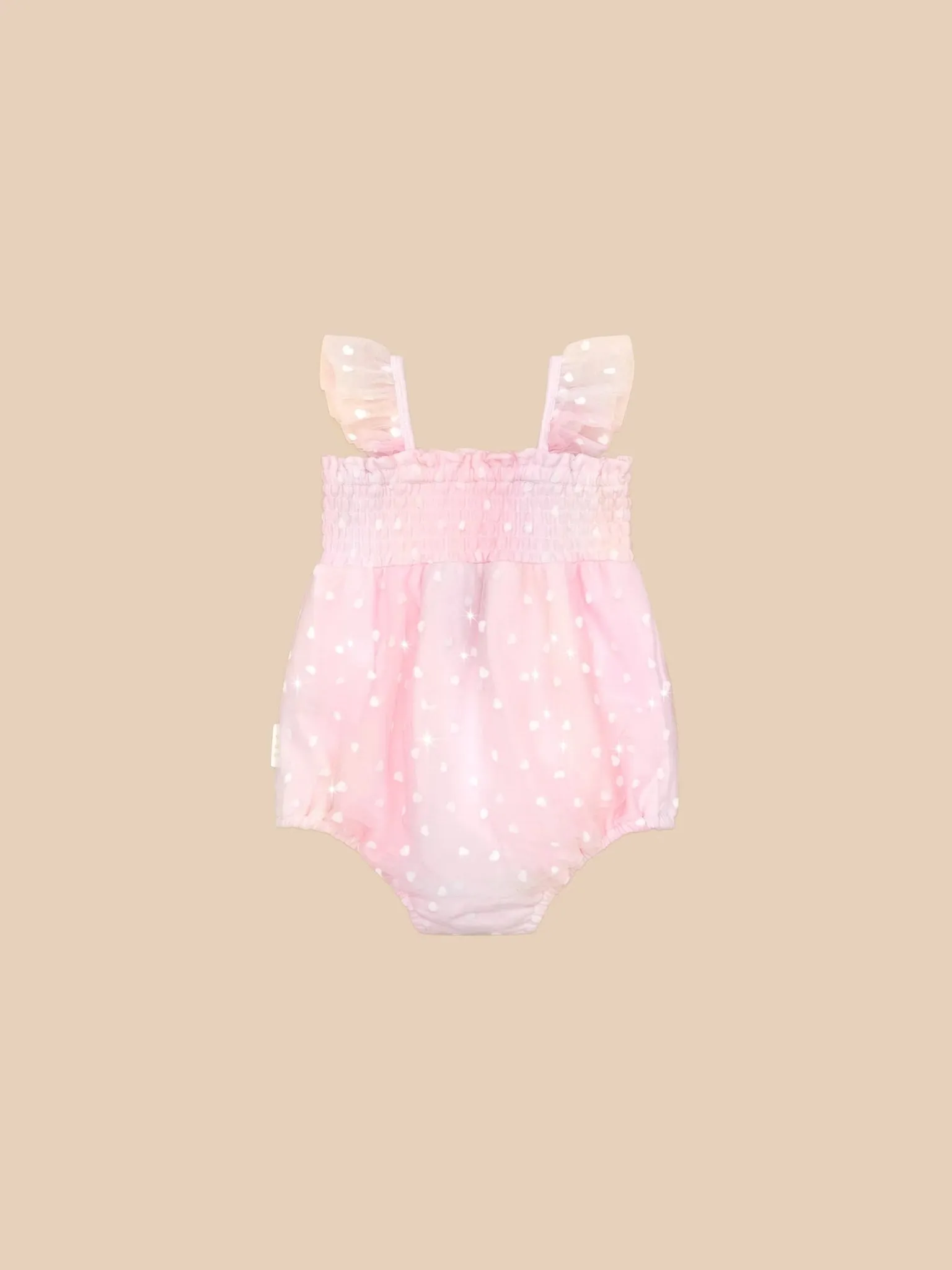 Huxbaby Sweetheart Frill Tulle Playsuit
