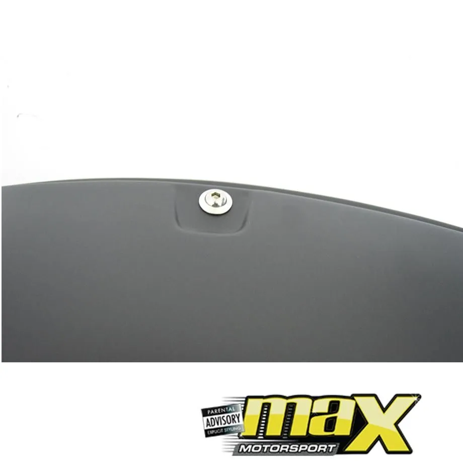 Isuzu Mu-X (17-On) Plastic Smooth Studded Wheel Arches