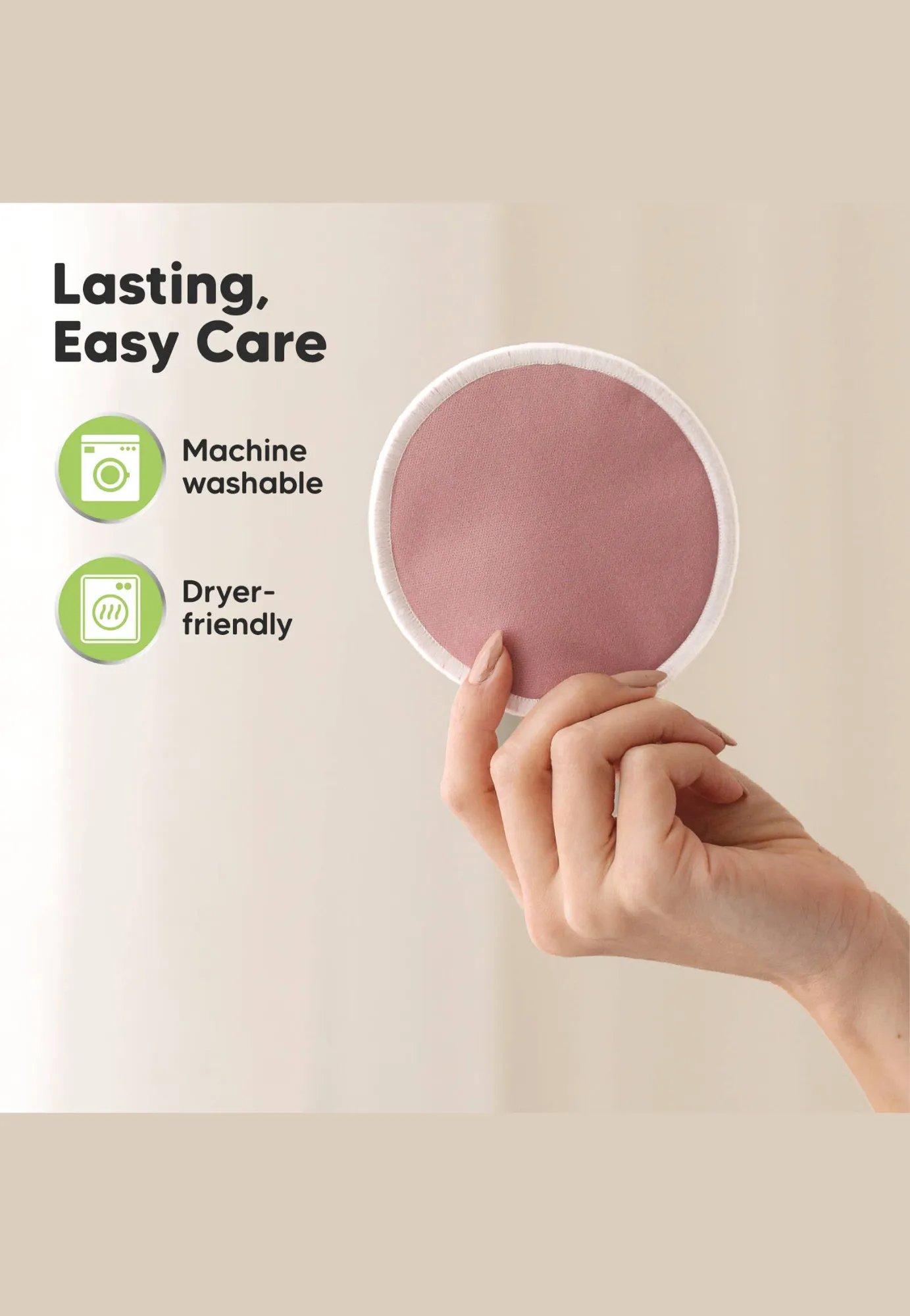 KeaBabies Soothe Reusable Nursing Pads for Breastfeeding