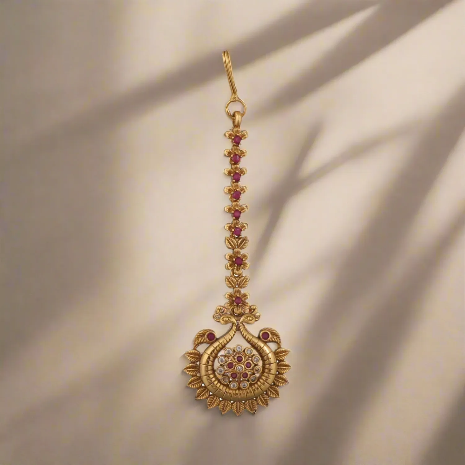 Leafy Classic Antique Maang Tikka