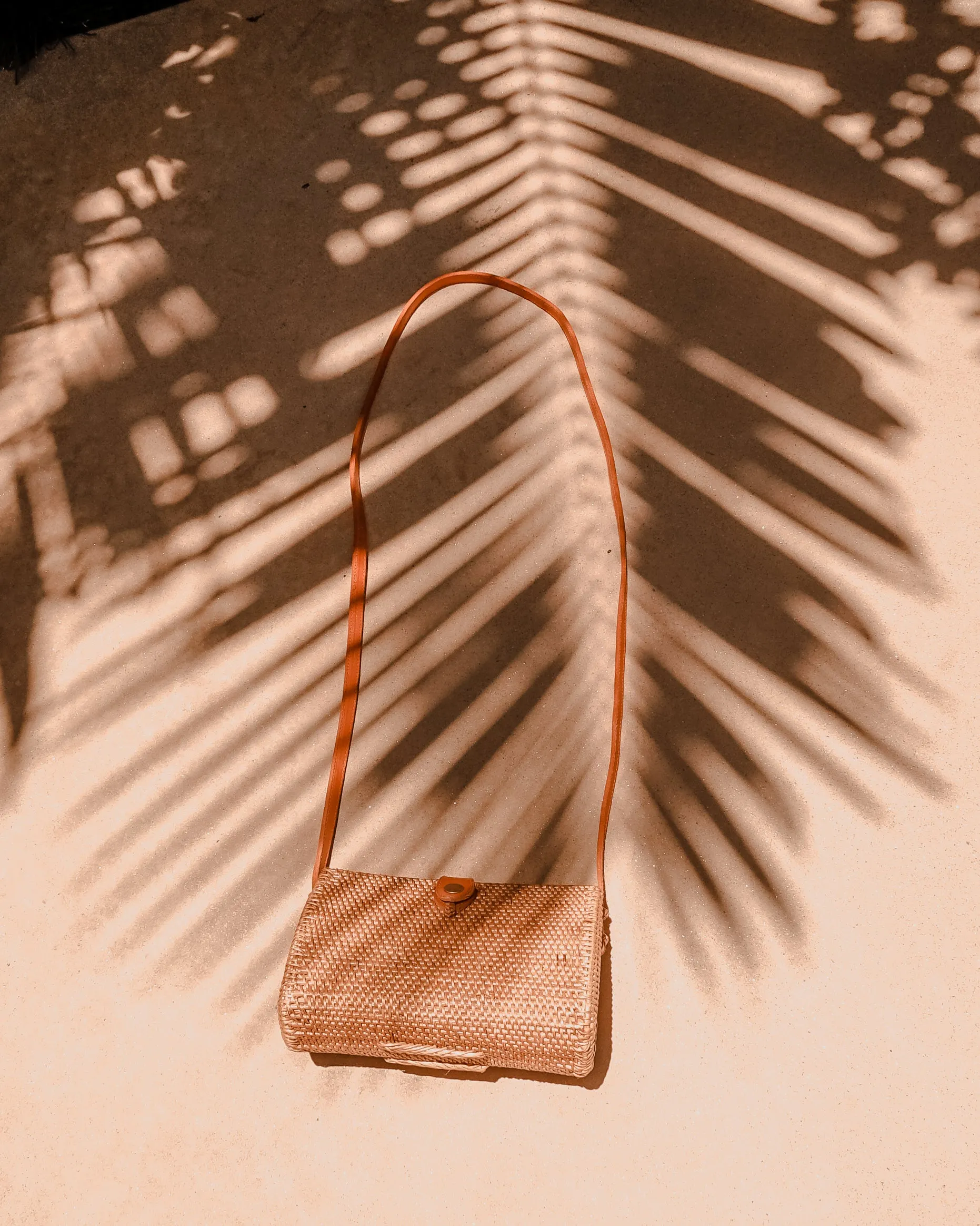 Lovina Clutch Rattan Bag