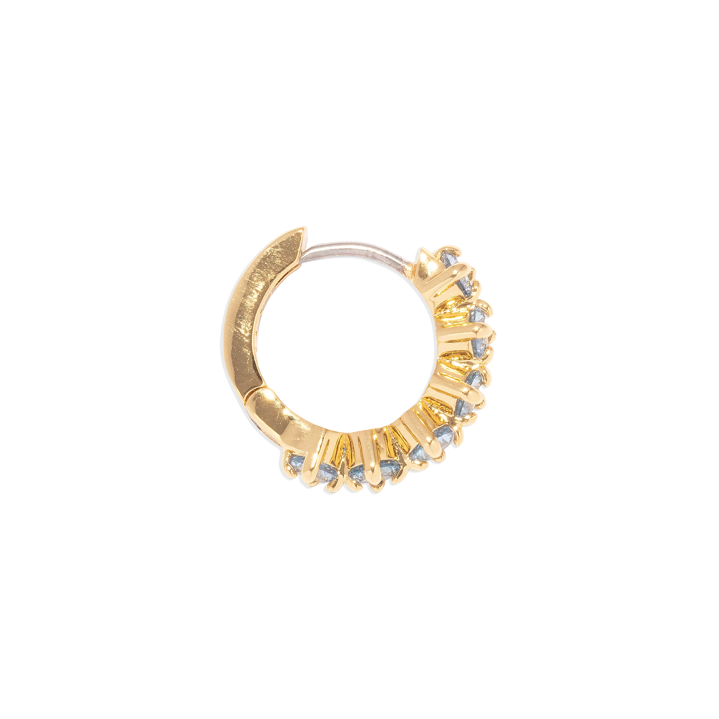 Moira Hoops in Light Rose