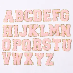 Pink Letter Patch