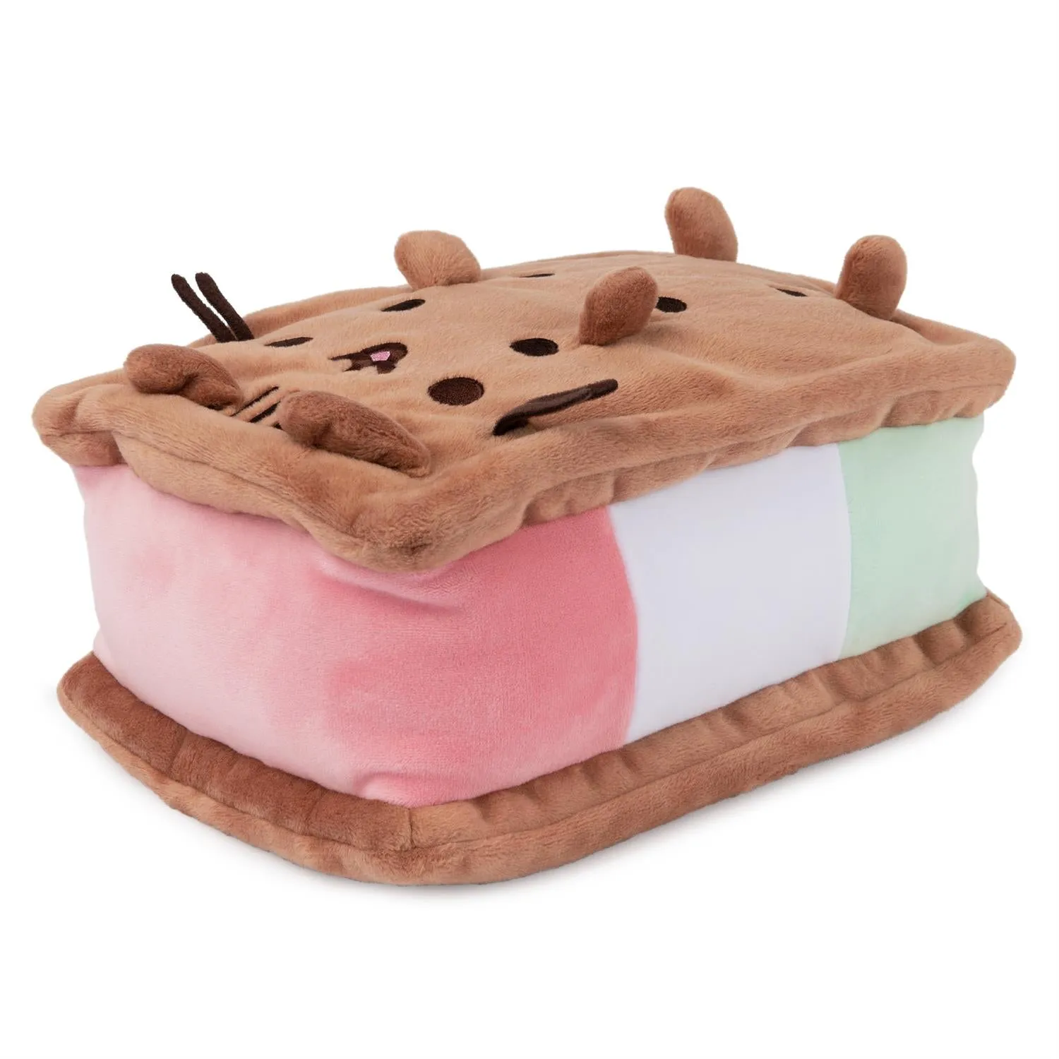 Pusheen Neapolitan Ice Cream Sandwich 9.5"