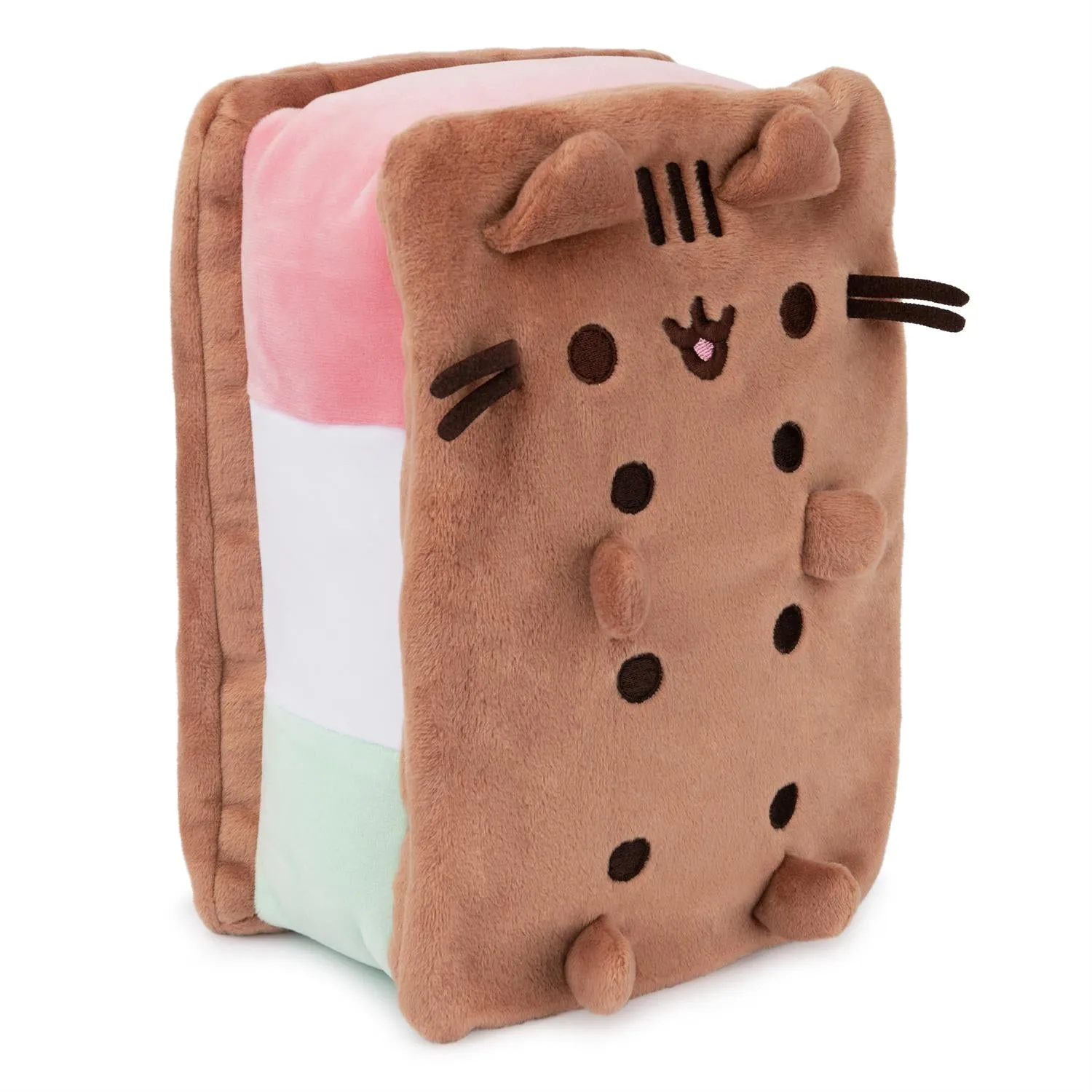 Pusheen Neapolitan Ice Cream Sandwich 9.5"