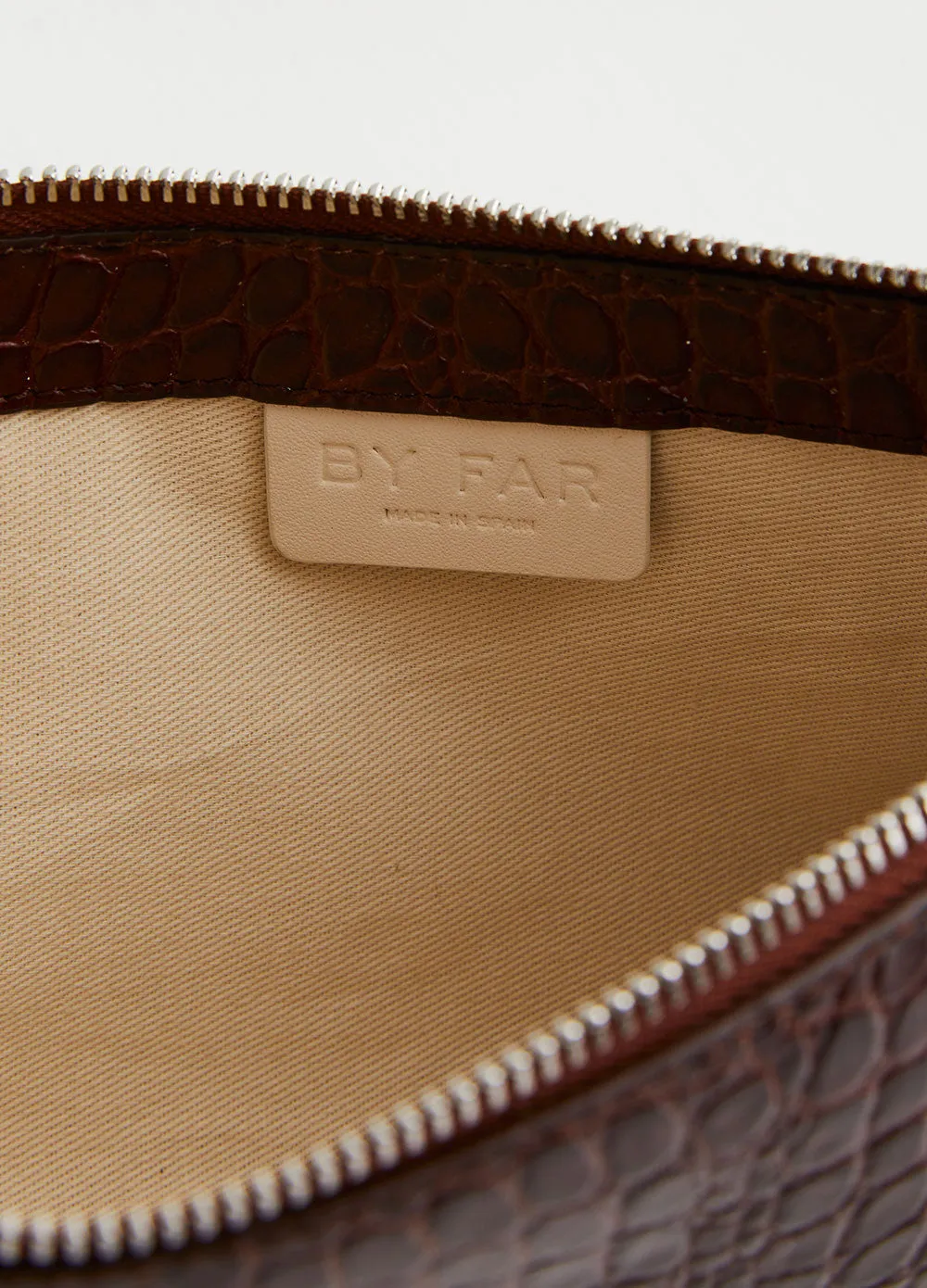 Rachel Croc Embossed Bag