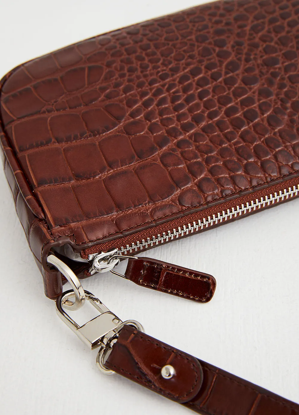 Rachel Croc Embossed Bag