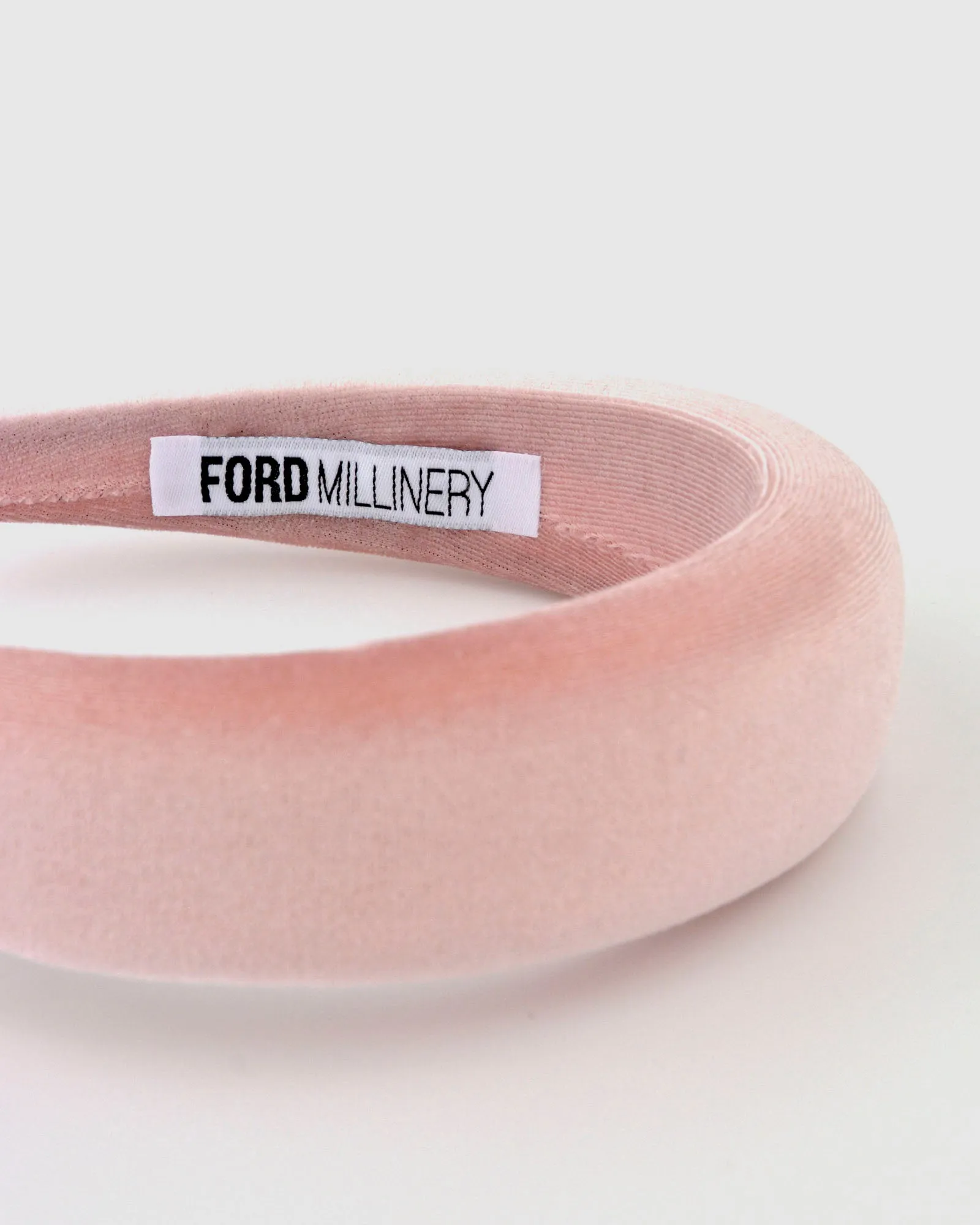 RACHEL Headband (peach velvet)