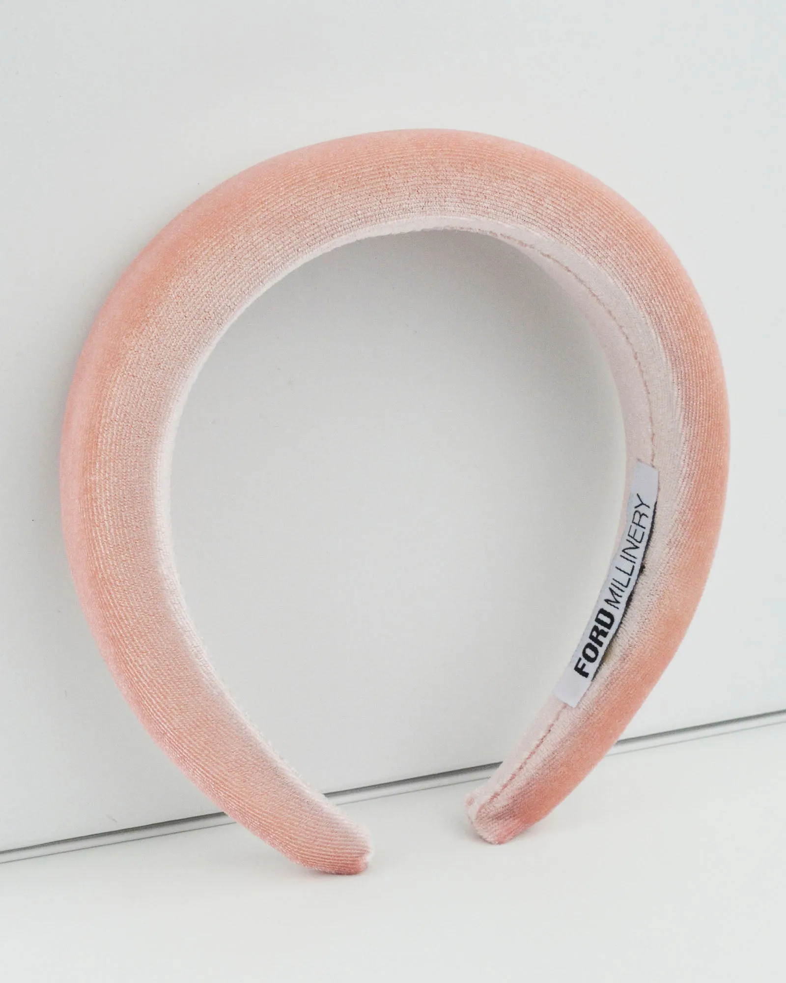 RACHEL Headband (peach velvet)
