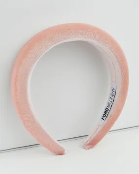 RACHEL Headband (peach velvet)