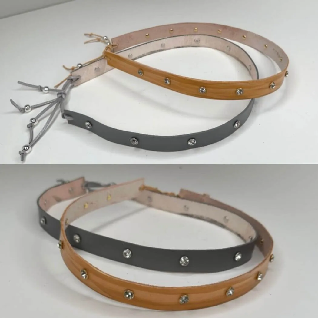 Rhinestone Studded Hat Band