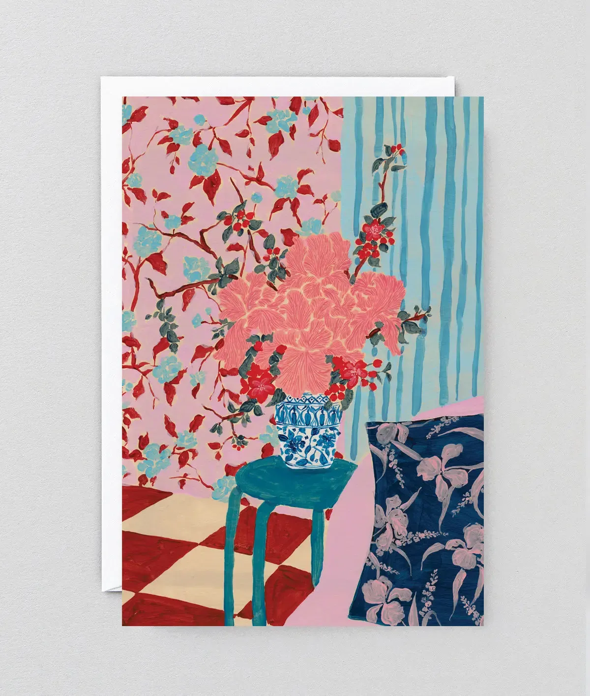 Rose Bouquet Greeting Card