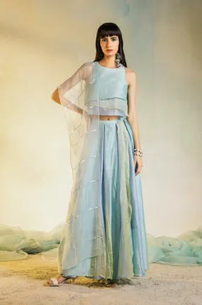 Sequin Multi Lehenga - Set of 3