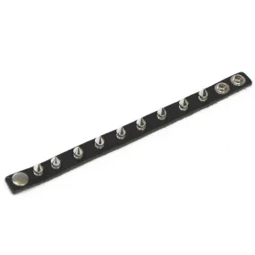 Slim Spike Studded Wristband