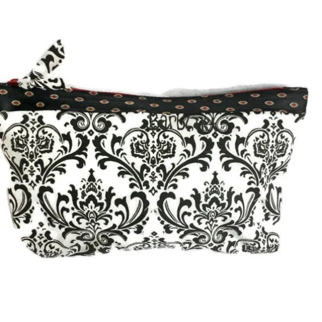 SOLD Black and White Makeup Cosmetic Case, "Makeup Power" Barbz.net