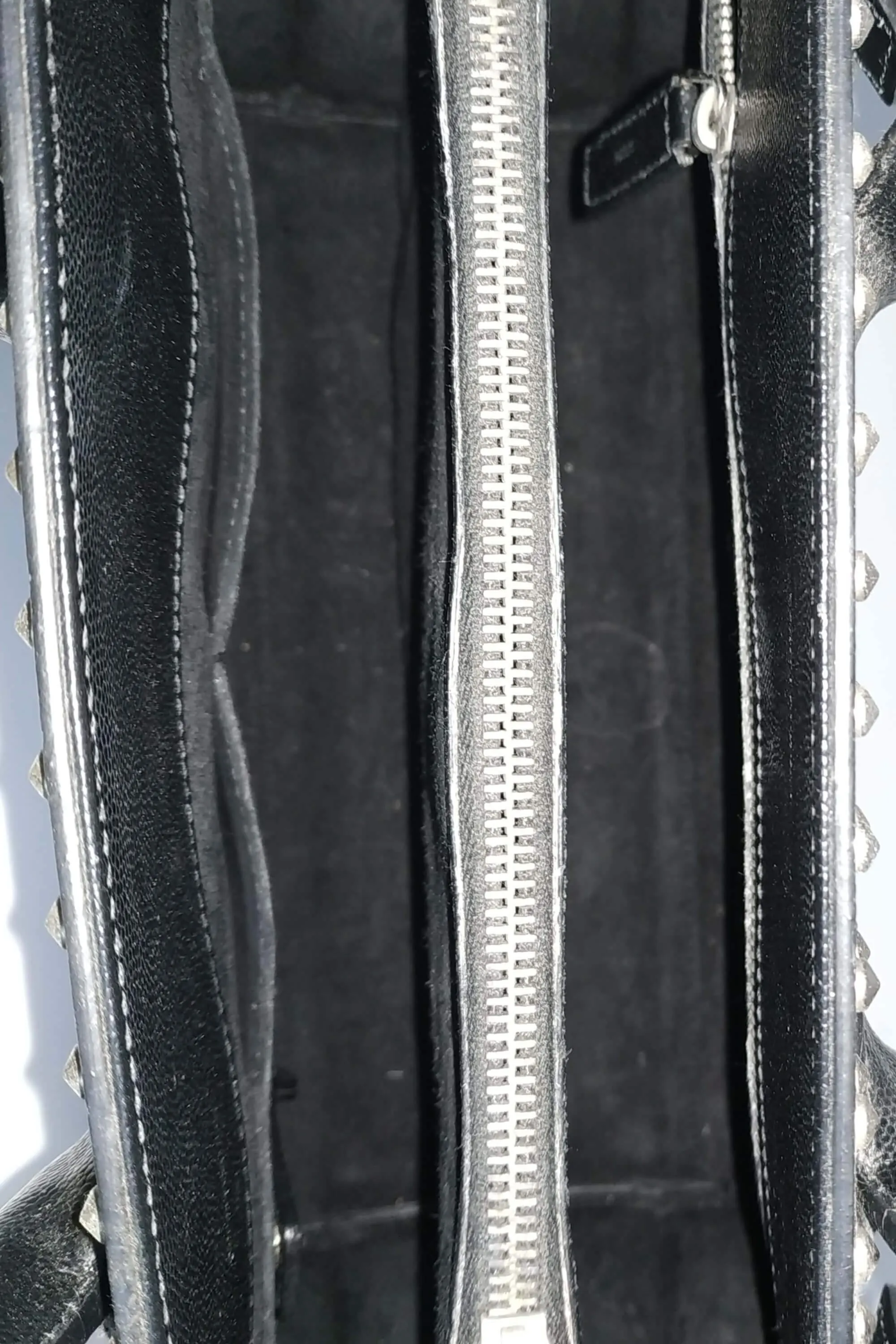 Studded Small Sac De Jour Black