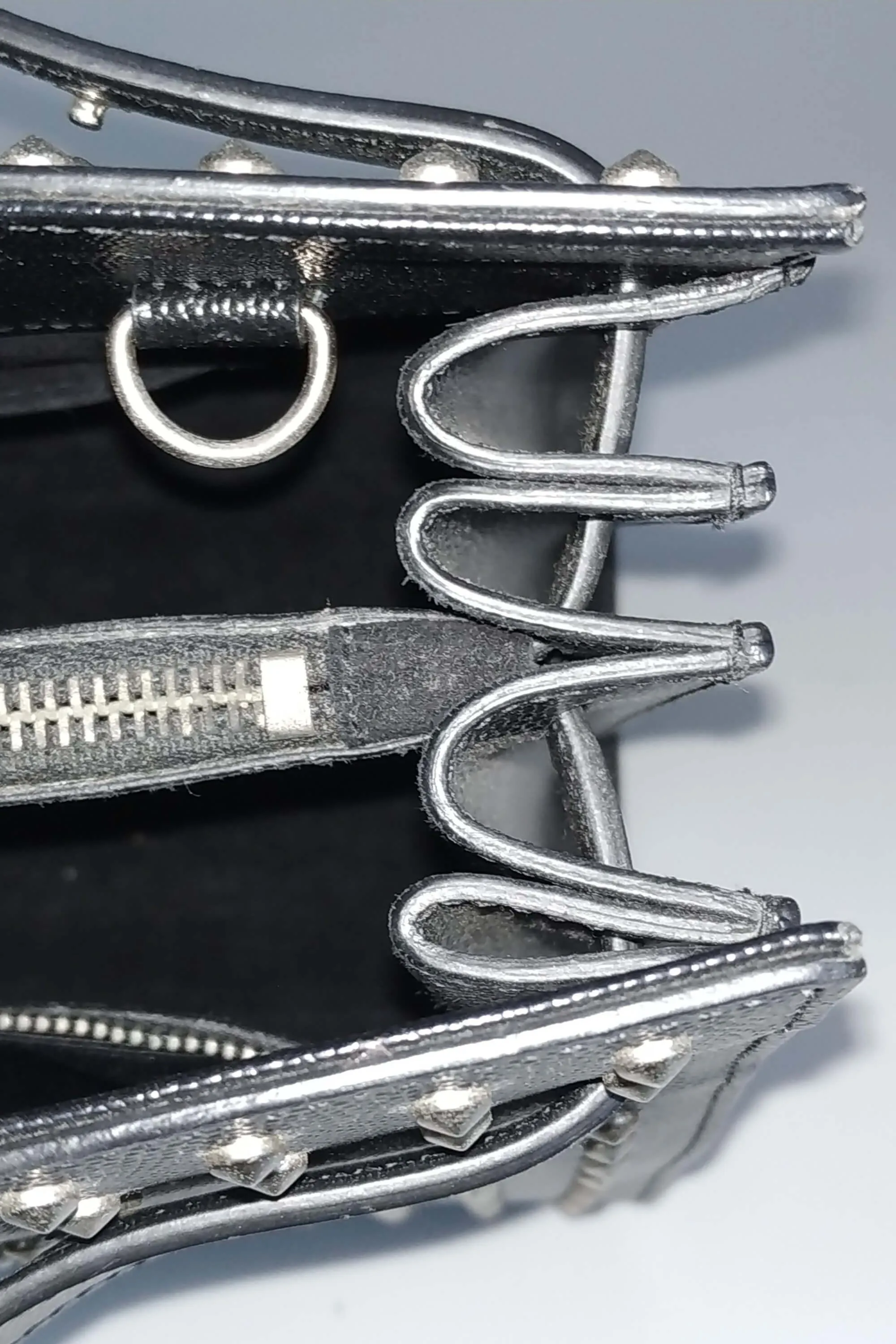 Studded Small Sac De Jour Black