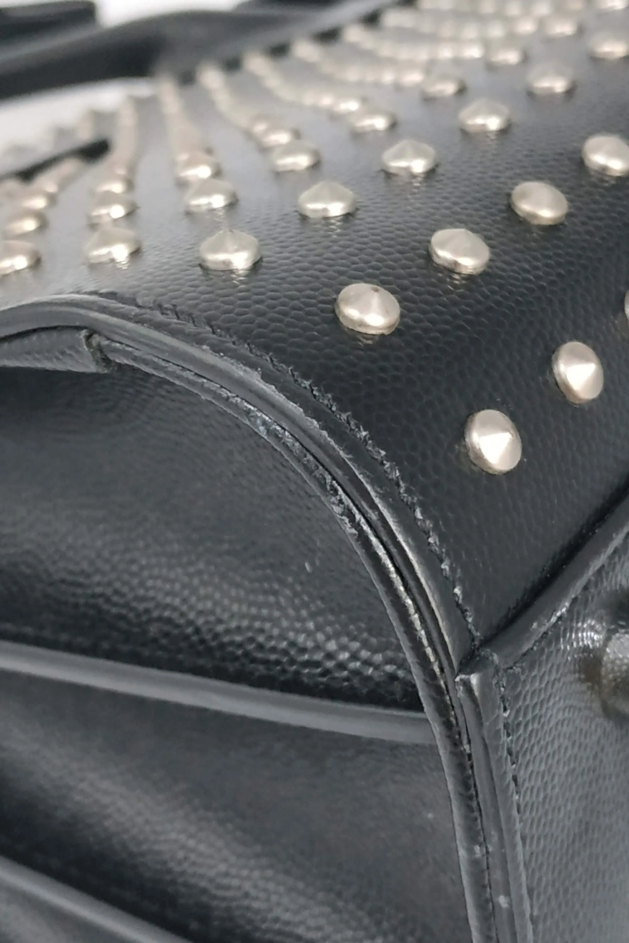 Studded Small Sac De Jour Black