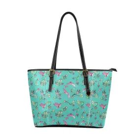 Swift Pastel Leather Tote Bag/Large
