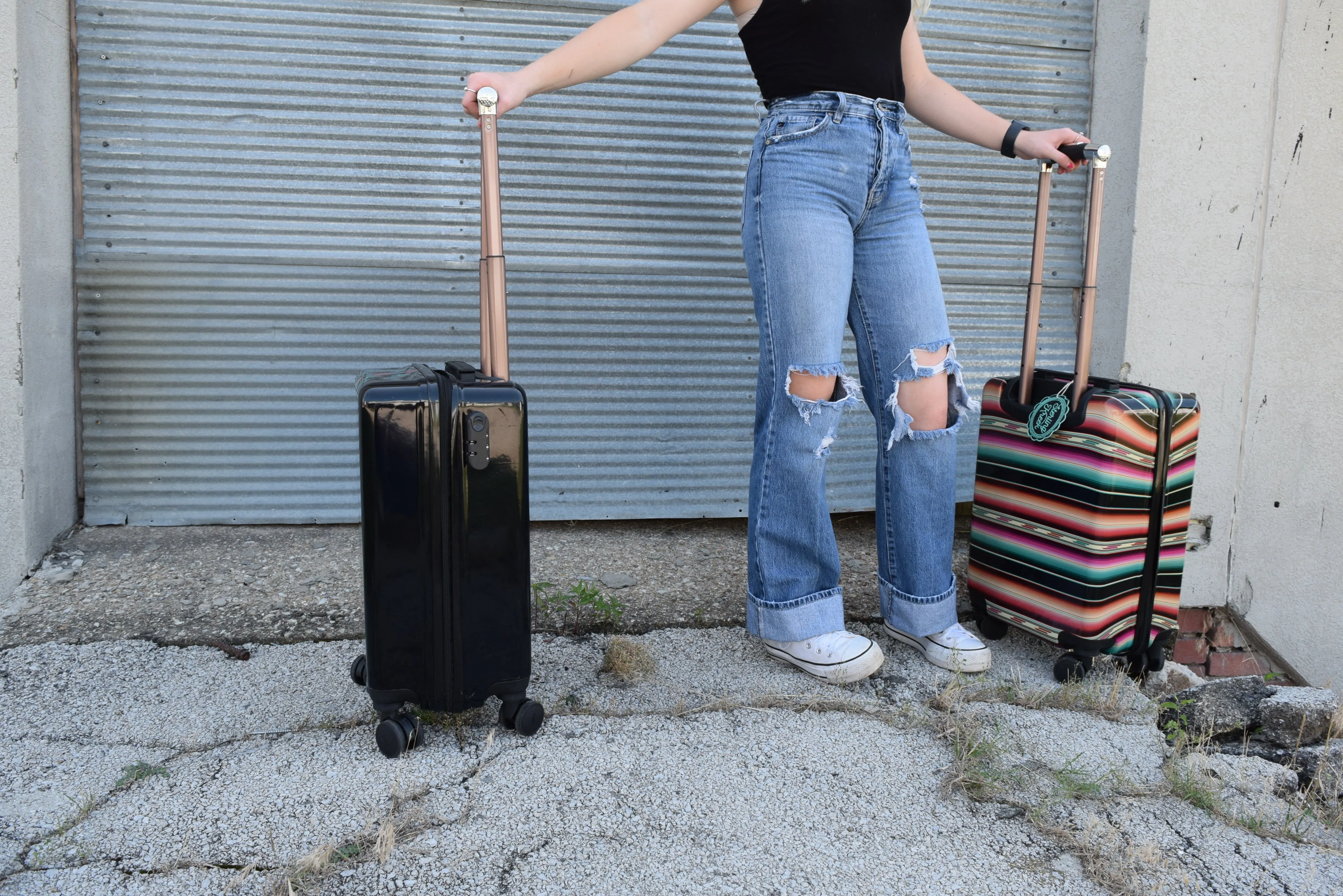 The Rolling Rambler Suitcase (Two Patterns)