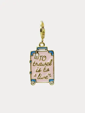 To Travel Is To Live Charm