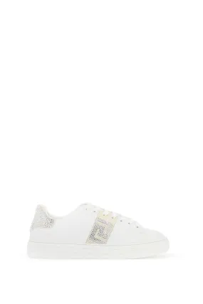 Versace Greca Crystal Sneakers